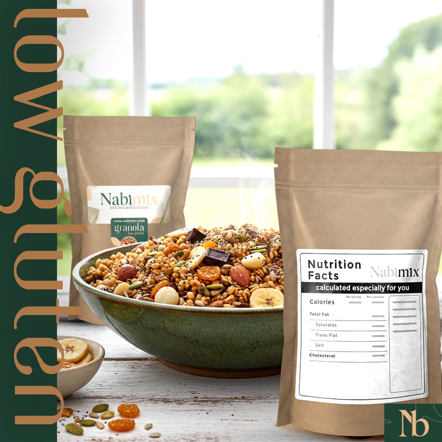 Granola Low Gluten