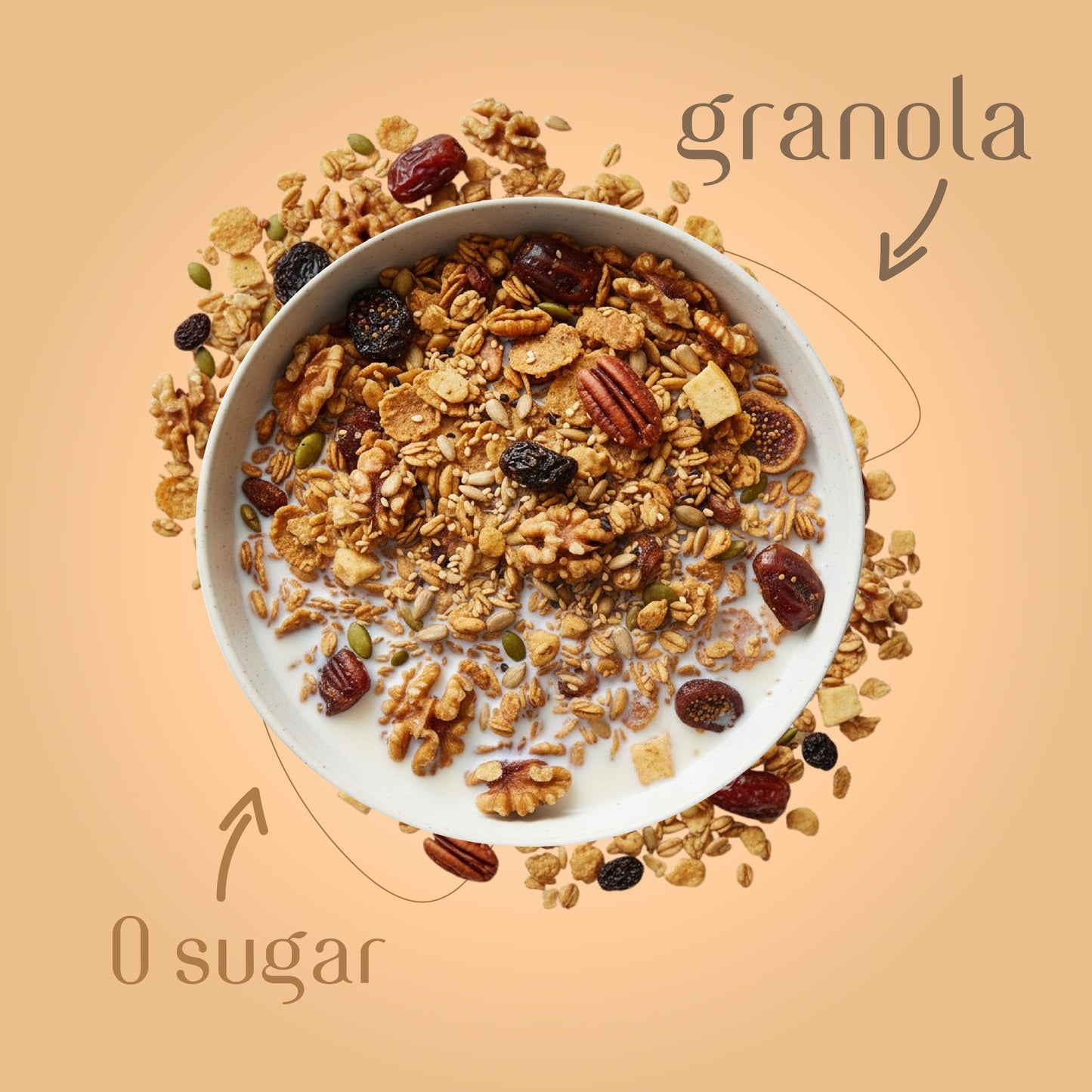 Granola 0 Sugar
